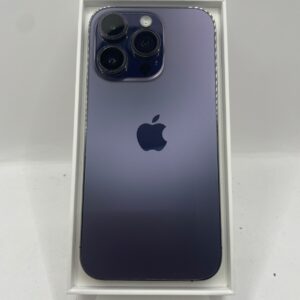舊機回收｜今日收購快訊iphone14pro128紫 100%%極度健康｜微笑通信