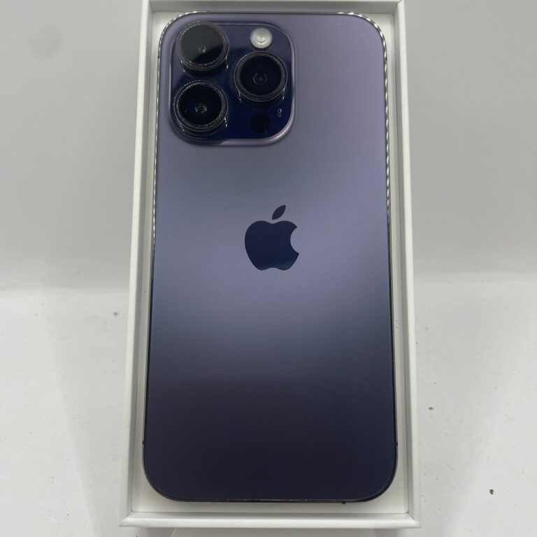 舊機回收|今日收購快訊iphone14pro128紫 100%%極度健康|微笑通信