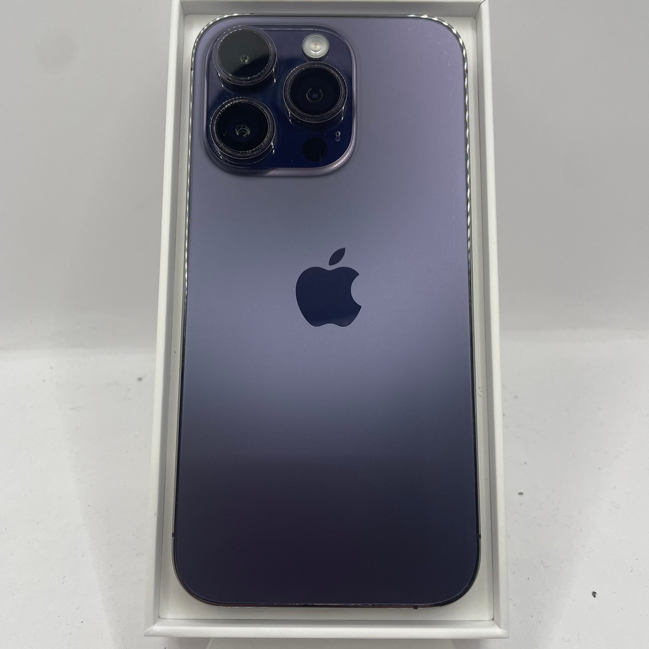 舊機回收｜今日收購快訊iphone14pro128紫 100%%極度健康｜微笑通信