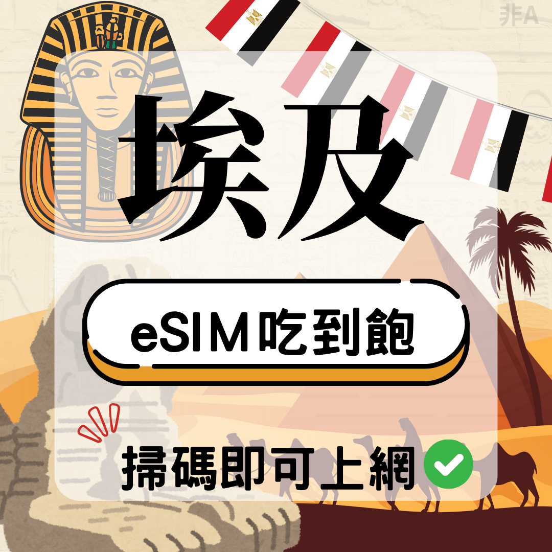 埃及-eSIM(5G/4G高速)