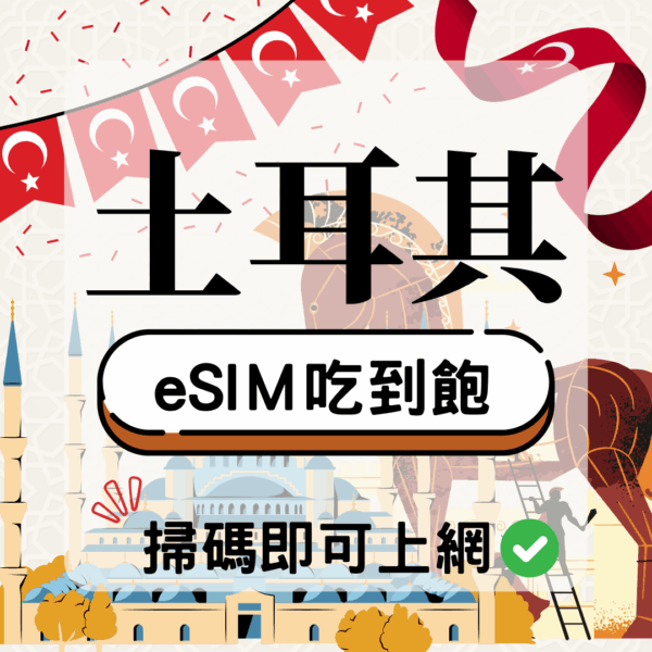 土耳其-eSIM(5G/4G高速)