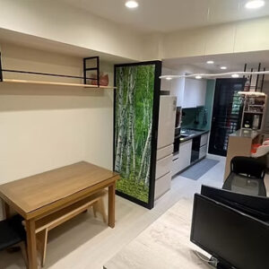 桃園市輕工業風個人小坪數工作室     蔡依昕設計含工作區及休憩區